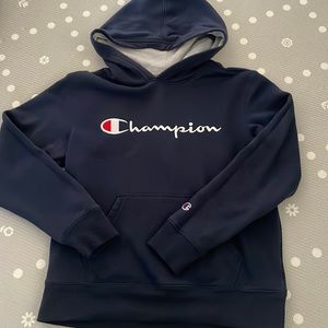 Champion Kids Navy Hoodie